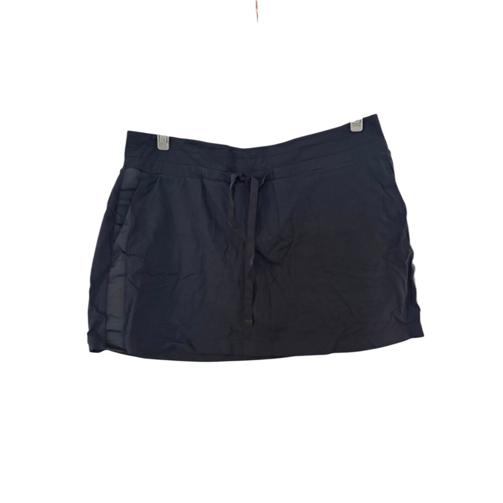 Athleta Navy Blue Metro Downtown Elastic Waist Skort Size 1X Plus